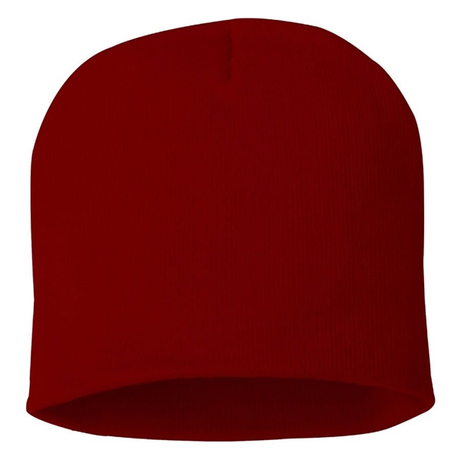Sportsman 8” Knit Beanie with custom embroidery
